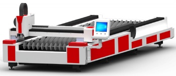 Opened and exchange table laser cutting machine