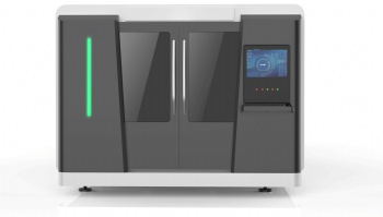 Full covered and exchange table laser cutting machine