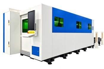 Container-Ready Fully Enclosed Fiber Laser Cutting Machine with Exchange Table