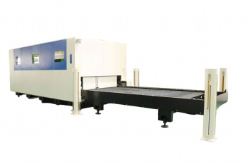 Container-Ready Fully Enclosed Fiber Laser Cutting Machine with Exchange Table