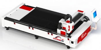Single table laser cutting machine